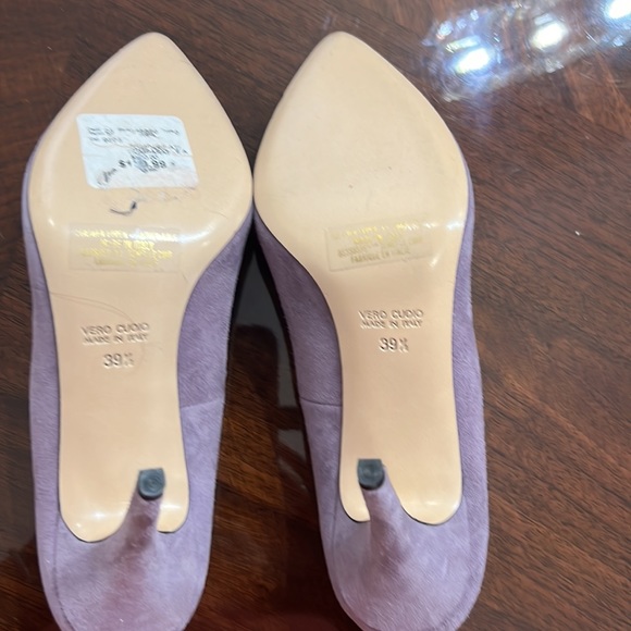 Leather suede designer high heels 👠. - Picture 4 of 6